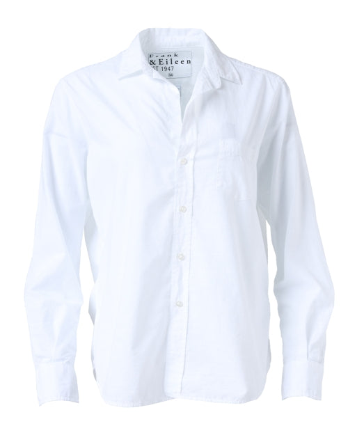 Eileen White Cotton Shirt