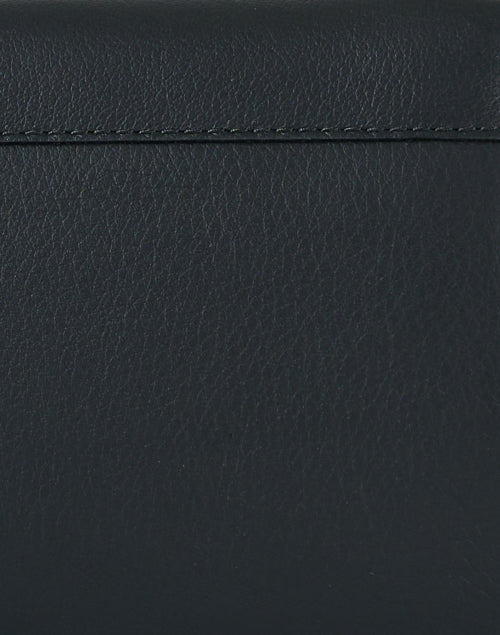 Black Leather Clutch