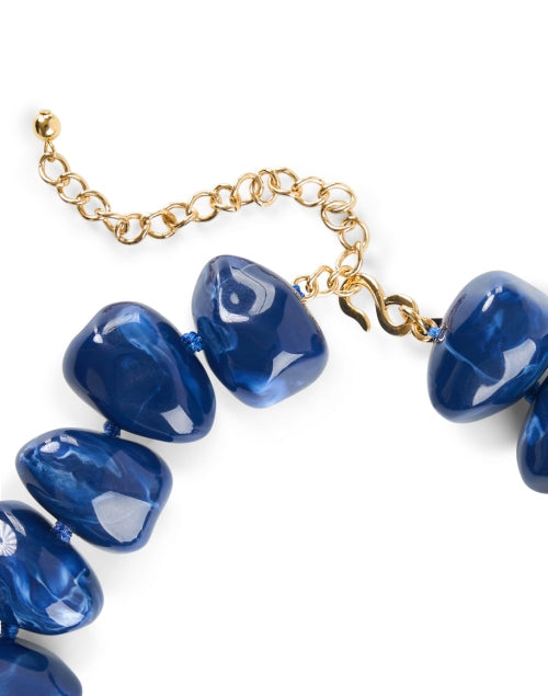 Lapis Pebble Necklace