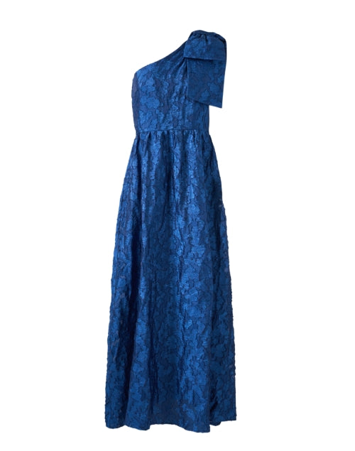 Caroline Navy Organza Dress