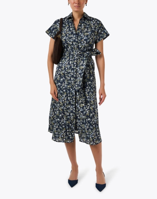 Callahan Navy Floral Dress