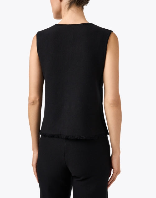 Tobias Black Knit Top