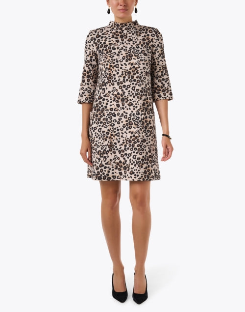 Leopard Print Shift Dress