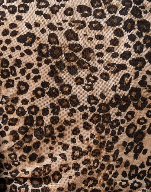 Leopard Turtleneck Top