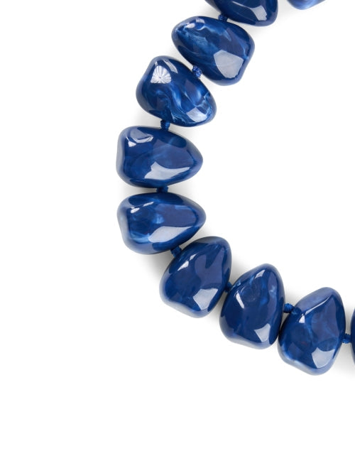Lapis Pebble Necklace