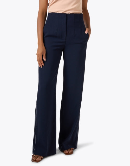 Elin Navy Wide Leg Pant