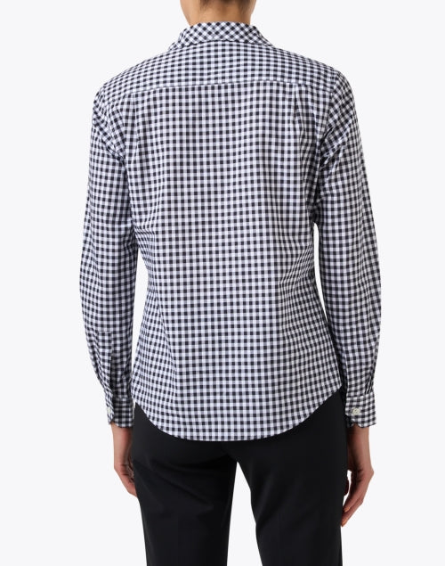 Signature Black and White Gingham Cotton Shirt