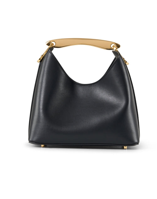 Boomerang Black Leather Bag