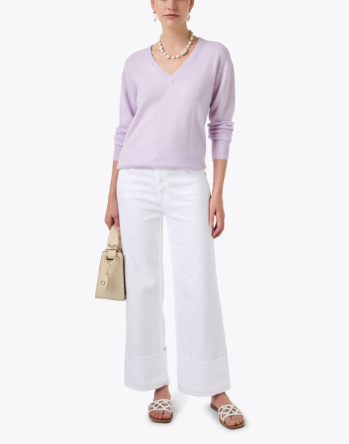 Lilac Cashmere Sweater