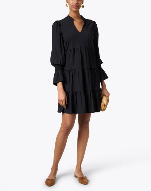 Tammi Black Tiered Dress