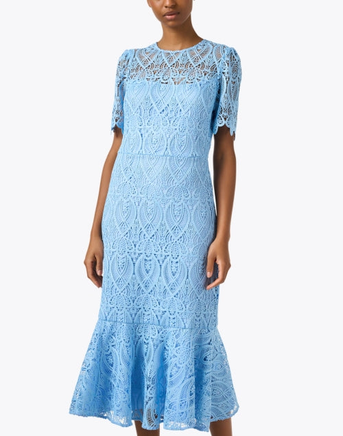 Darcy Blue Lace Dress