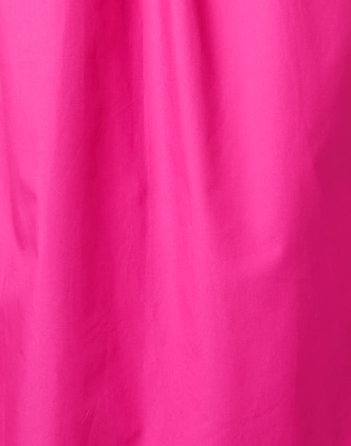 Jenna Pink Cotton Tiered Shirt Dress