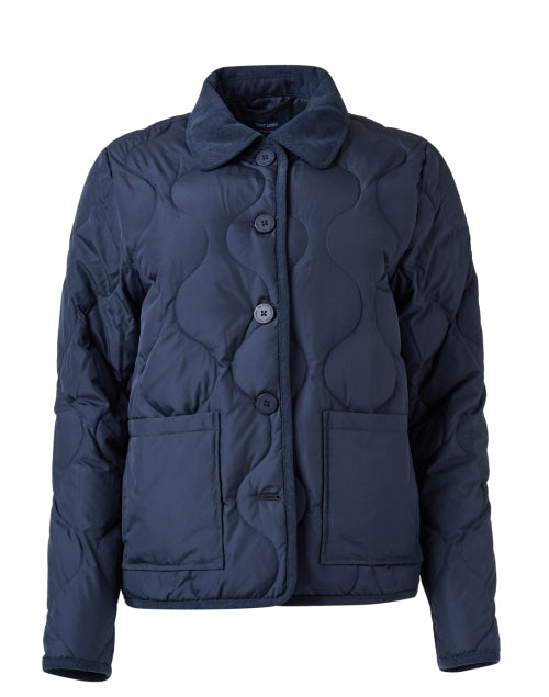 Juliana Navy Quilted Jacket