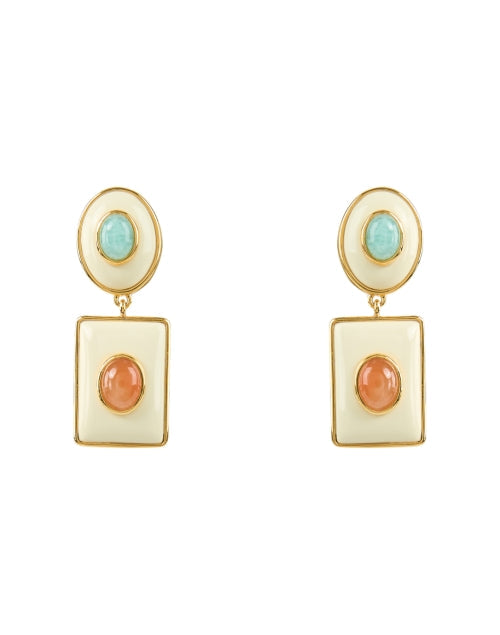 Ethereal Multi Stone Earrings