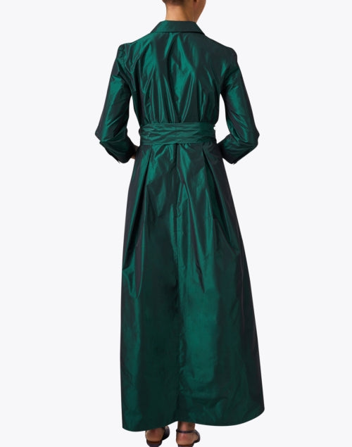Emerald Green Taffeta Dress