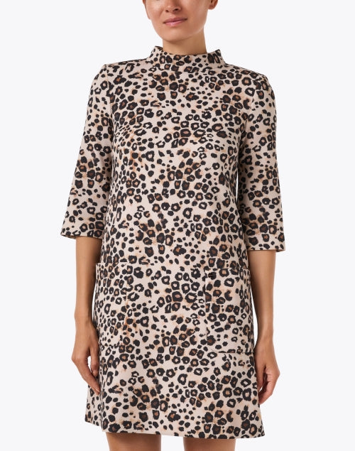 Leopard Print Shift Dress
