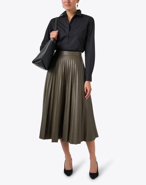 Signature Black Cotton Shirt