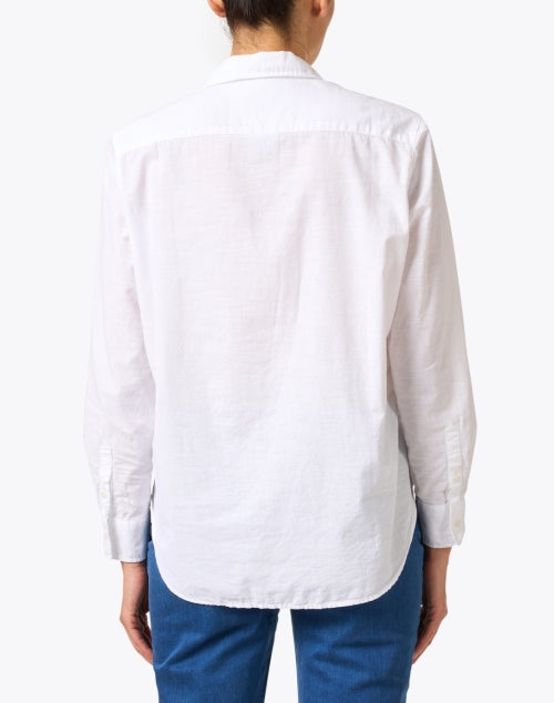 Eileen White Cotton Shirt