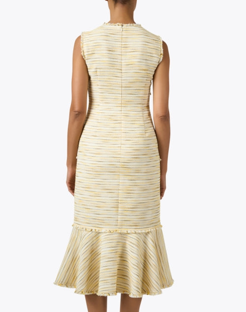 Andi Chamomile Yellow Tweed Sheath Dress