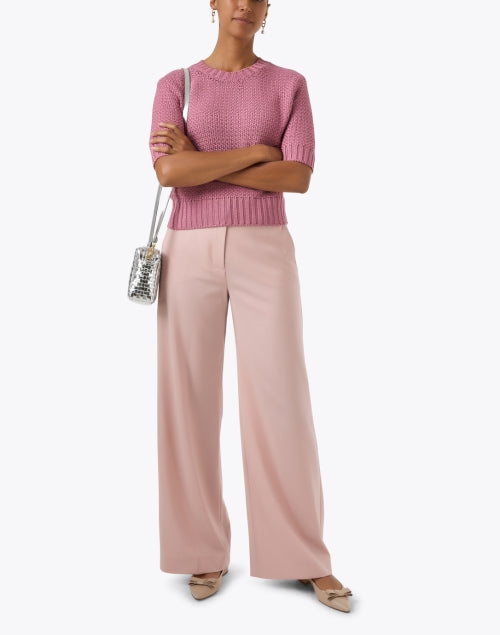 Visivo Pink Wide Leg Trouser