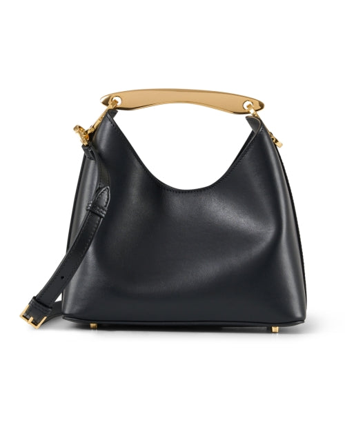 Boomerang Black Leather Bag