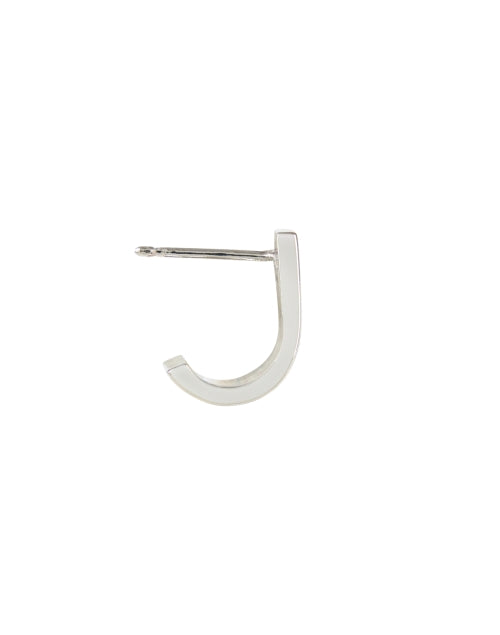 Chloe Silver Hoop Earrings