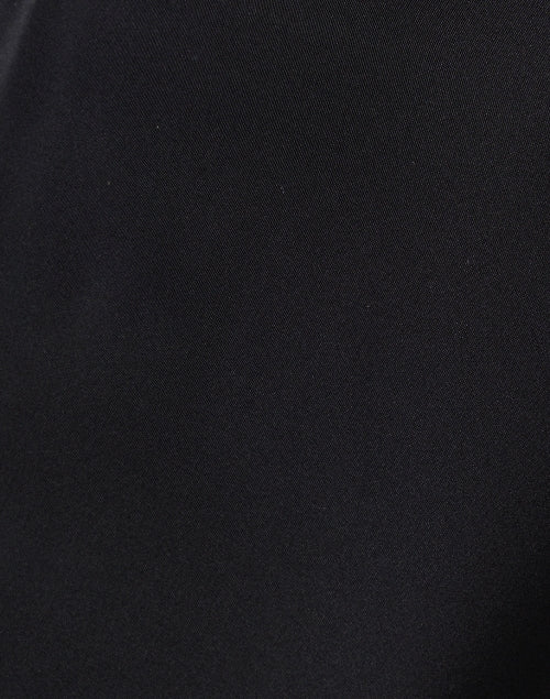 Chute Black Silk Wide Leg Pant