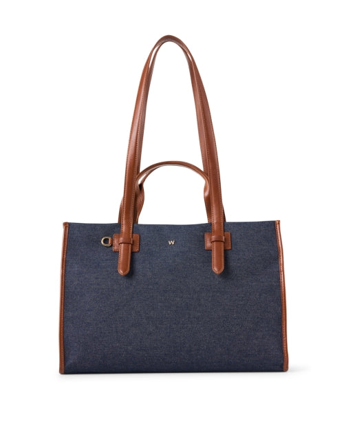 Gianna Denim Tote Bag