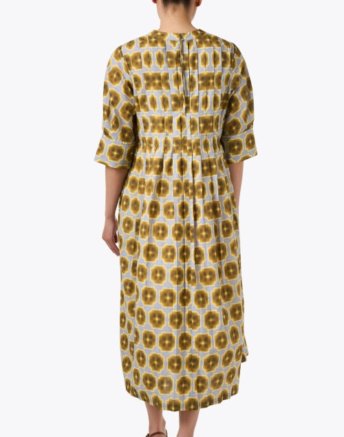 Multi Geo Print Cotton Dress