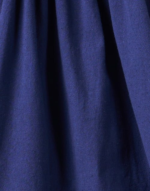 Jess Navy and Pink Embroidered Top