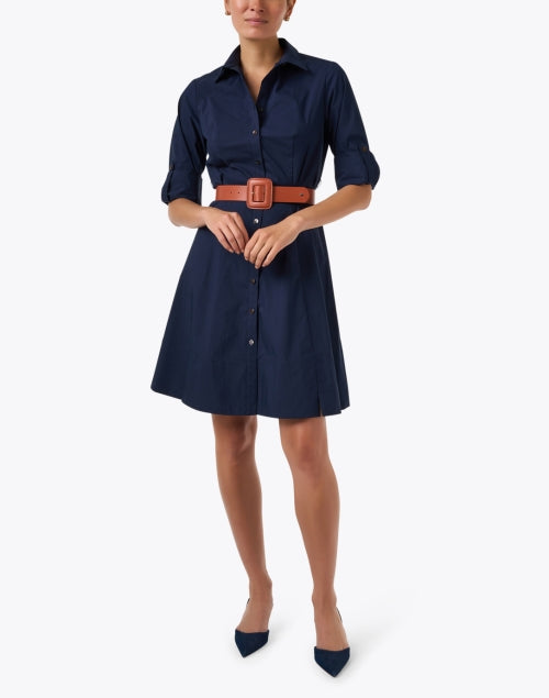 Brio Red Leather Belt