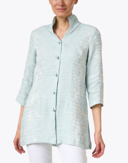 Rita Blue Shalamar Linen Jacket