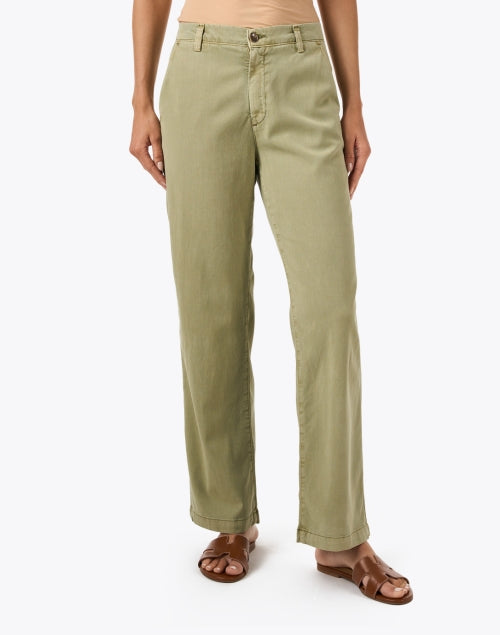 Caden Green Straight Leg Pant