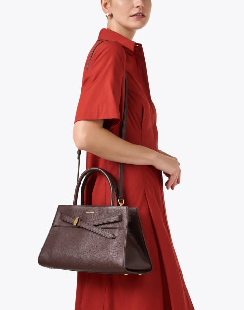 Dash Brown Leather Bag