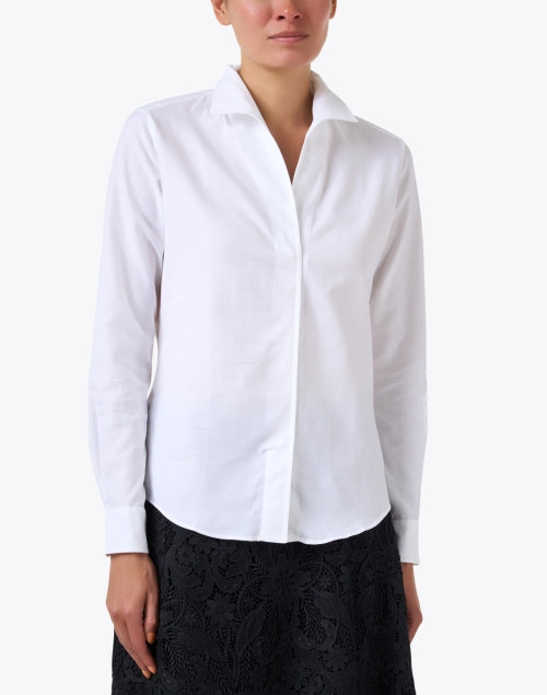 Signature White Cotton Shirt