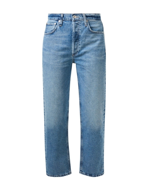 Delfina Blue Straight Leg Jean
