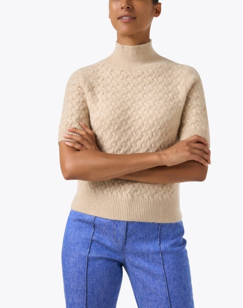 Tan Cashmere Sweater