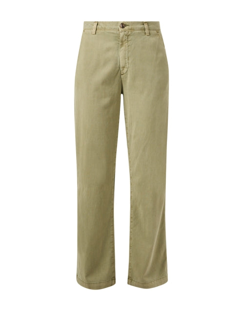Caden Green Straight Leg Pant