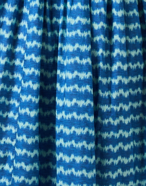 Elsa Blue Multi Print Dress