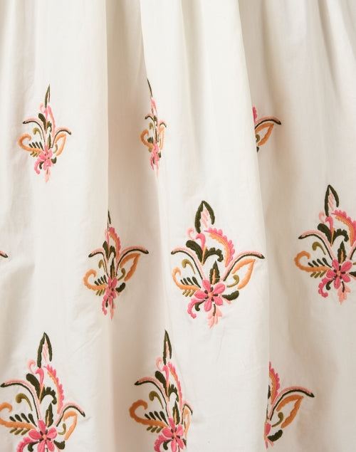 Paisley Ivory Print Shirt Dress