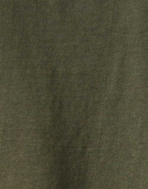 Patrick Caper Green Popover Henley Top