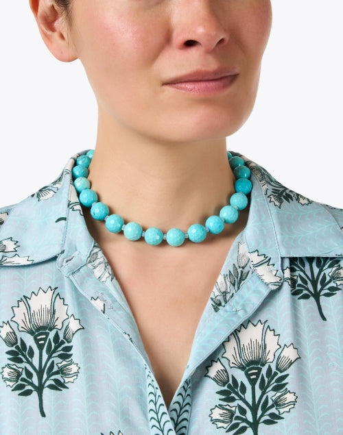 Turquoise Beaded Necklace