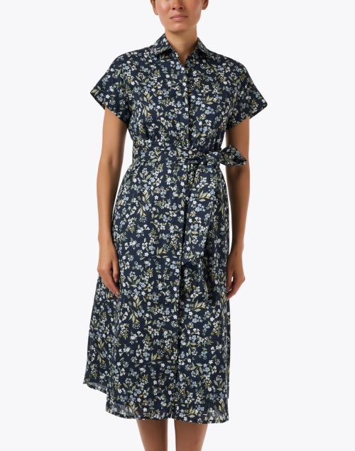 Callahan Navy Floral Dress