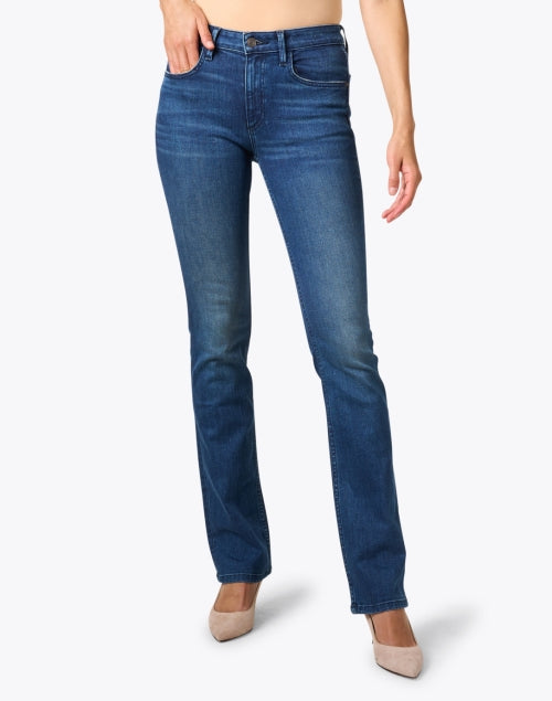 Mercer Indigo Wash Kick Flare Jean