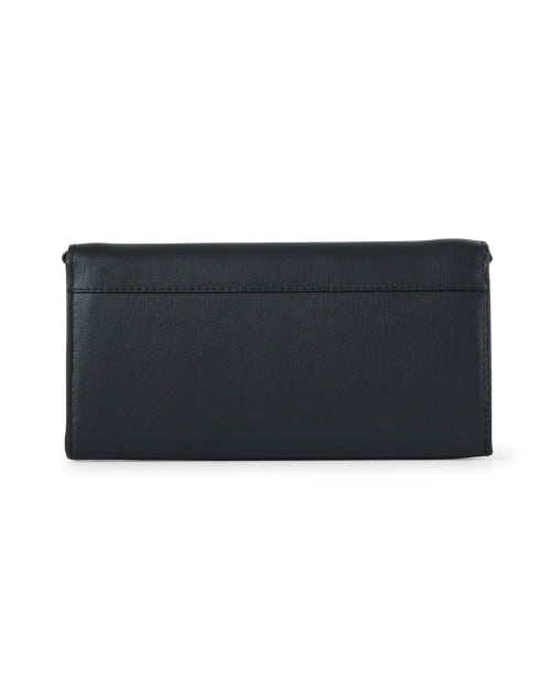 Black Leather Clutch
