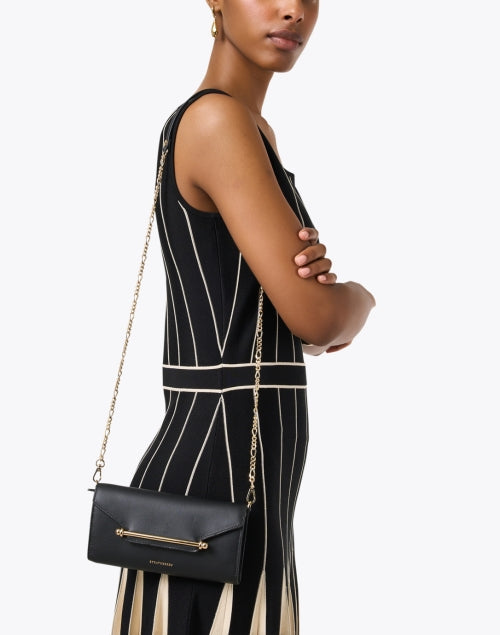 Black Leather Clutch