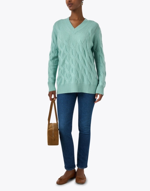 Mari Blue Slim Straight Jean