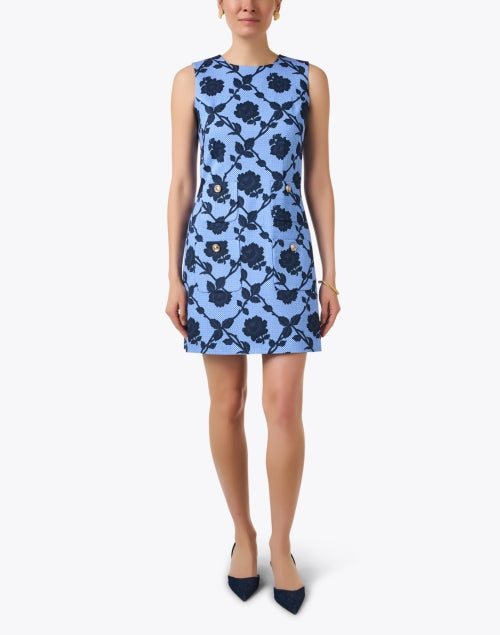Russell Blue Floral Print Dress