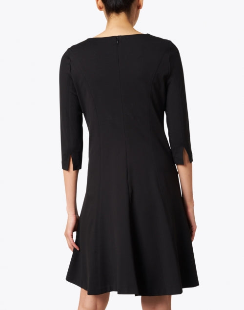 Hoda Black Stretch Knit Dress