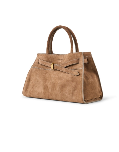 Dash Tan Suede Bag